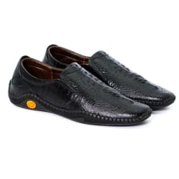 Thumbnail Giày mọi da bò dập đầu cá sấu 3D sang trọng VOShoes _VO4097 2