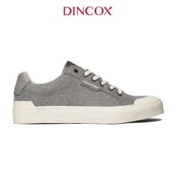 Thumbnail Giày Nam Sneaker Vải Canvas Đế Bằng DC30 Light Grey Dincox Shoes 2
