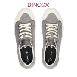 Thumbnail Giày Nam Sneaker Vải Canvas Đế Bằng DC30 Light Grey Dincox Shoes 3