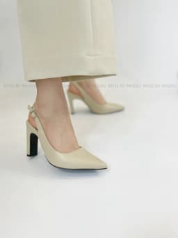 Thumbnail Giày nữ cao gót MYSS mũi nhọn quai sau 9cm thời trang - CG171 3