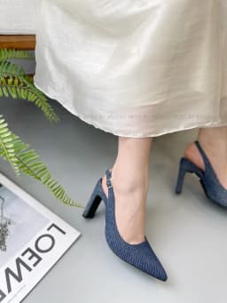 Thumbnail Giày nữ cao gót MYSS mũi nhọn quai sau 9cm thời trang - CG171 4