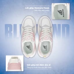 Thumbnail Giày Nữ Thể Thao, Chạy Bộ, Tập Gym, Pickleball Phong Cách Bloomz Nhẹ Êm Mềm Mại Thoáng Khí 68881 4