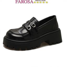 Thumbnail Giày Oxford nữ FAROSA - H70  giày nữ cổ thấp da trơn cao cấp đế 5cm mẫu mới cực hót 1