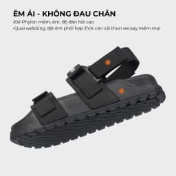 Thumbnail Giày Platy Nam Nữ SHONDO Thời Trang, Mềm Êm Ái, Thích Hợp Đi Học, Đi Chơi Màu Đen PLA1112 3