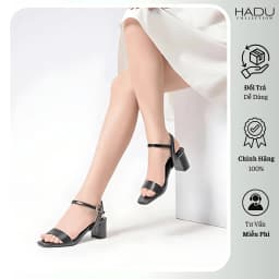 Thumbnail - Giày Sandal Cao Gót 5P HS502 Tặng Dép Bệt Nữ K115D Hàng Cao Cấp Bảo Hành 12T 4