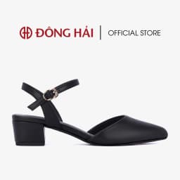 Thumbnail Giày Sandal cao gót Nữ Đông Hải gót vuông 4cm mũi nhọn thanh lịch - S81D4 4