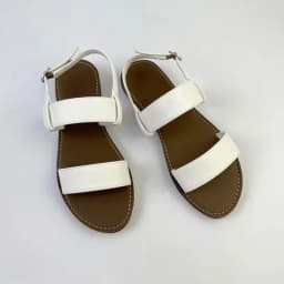 Thumbnail Giày Sandal đi học Thời Trang biển Hishoo Quai hậu Ngang Da Mềm Cao Cấp Có Bigsize VNXK Ulzzang Quai Mảnh Nam Nữ S050 1