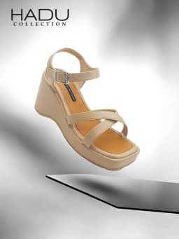 Thumbnail Giày Sandal Đế Xuồng 7P Quai Chéo XIARA HADU MX14 Da PU Cao Cấp Đế Cao Su Chống Trơn BH 12 Tháng 1