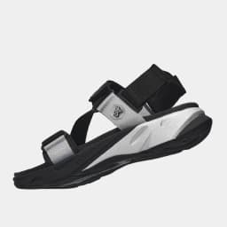 Thumbnail Giày Sandal Nam Nữ F8M Êm Chân, Bền Màu Đen Xám Shondo F8M0110 3