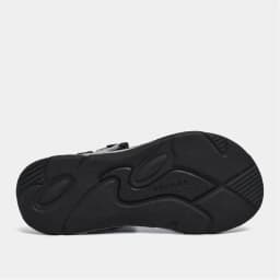 Thumbnail Giày Sandal Nam Nữ F8M Êm Chân, Bền Màu Đen Xám Shondo F8M0110 4