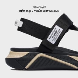 Thumbnail Giày Sandal Nam Nữ SHONDO F7 Racing Thời Trang, Êm, Nhẹ, Đi Học Đi Chơi Màu Đen Be F7R1125 2