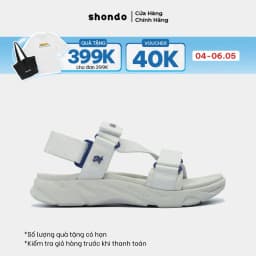 Thumbnail Giày Sandal Nam Nữ Shondo F8 Ver.2 Thời Trang Êm Ái Màu Xám Rêu F8M2323 1