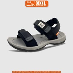 Thumbnail Giày sandal nam Vento 2 quai ngang SD7939B màu đen có big size 44 45 | Vento  Leon SD7939 2