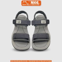 Thumbnail Giày sandal nam Vento 2 quai ngang SD7939G màu xám có big size 44 45 | Vento  Leon SD7939 4