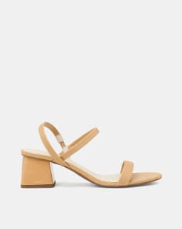 Thumbnail Giày Sandal Nữ 5cm Thời Trang JUNO Gót Thấp Quai Ngang SD05112 1