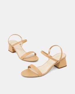 Thumbnail Giày Sandal Nữ 5cm Thời Trang JUNO Gót Thấp Quai Ngang SD05112 2