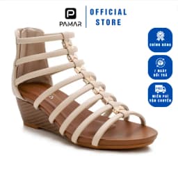 Thumbnail Giày Sandal Nữ Cao Có Đính Nơ Nhỏ Nhắn Trẻ Trung Năng Động Đế Cao 5 Phân Phù Hợp Đi Học Đi Chơi Đi Làm (MS-039) 1