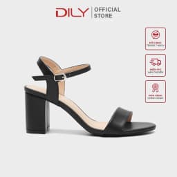 Thumbnail Giày sandal nữ DILY gót vuông cơ bản 7cm_AA0296 1