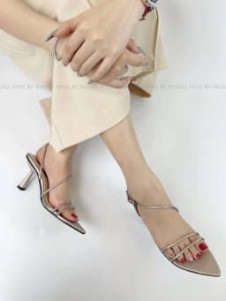 Thumbnail Giày sandal nữ MYSS mũi nhọn dây mảnh 8 cm thời trang - SD150 4