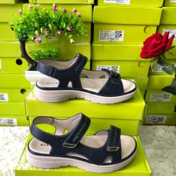 Thumbnail Giày Sandal Nữ Quai Ngang Siêu Nhẹ Khóa Dán Tiện Lợi Phong Cách Khỏe Khoắn Năng Động Của Giới Nữ Đế Gót 3CM (004) 2