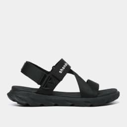 Thumbnail Giày sandal Shondo đen full quai xoay 360 dành cho nam nữ F6X1111 2