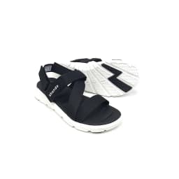 Thumbnail Giày sandal SHONDO F6 sport quai đen đế trắng F6S003 2