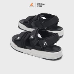 Thumbnail Giày Sandal ZX Meta 2125 Black Grey 2 quai bản to có đệm lót, có thể điều chỉnh độ rộng, đế EVA 3.5cm 2