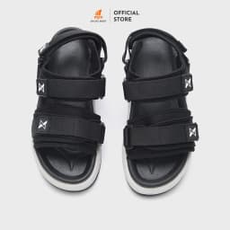 Thumbnail Giày Sandal ZX Meta 2125 Black Grey 2 quai bản to có đệm lót, có thể điều chỉnh độ rộng, đế EVA 3.5cm 3