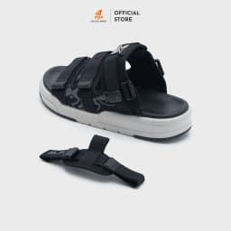 Thumbnail Giày Sandal ZX Unisex Meta 3121 in Mascot Raccoon Black đế EVA Phylon 3.5cm chống trơn trượt 3