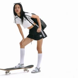 Thumbnail Giày Sandals Nam Nữ Shondo F6 Sport Đế Xám Phối Quai Xanh Da Trời F6S2030 3