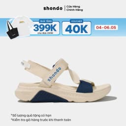 Thumbnail Giày Sandals Nam Nữ Shondo F7 Racing Be Phối Xanh Dương F7R2530 1