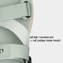 Thumbnail Giày Sandals Nam Nữ SHONDO F8B Êm, Thời Trang Thích Hợp Đi Làm, Đi Học Chơi Màu Xám Be F8B2025 3