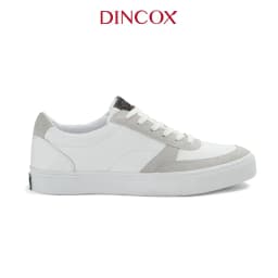Thumbnail Giày Sneaker Da Nam Nữ E13 Off/White Dincox 2
