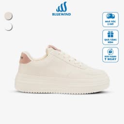 Thumbnail Giày Sneaker Nữ BLUEWIND Da PU Phối Lỗ Thoáng Khí 68866 1