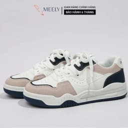 Thumbnail Giày Sneaker Nữ Đế Bằng MEELY Phối Màu Trẻ Trung, Cá Tính, Năng Động - N94 1