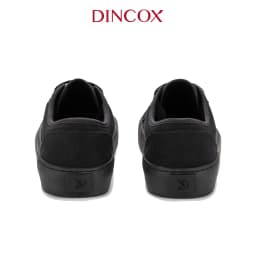 Thumbnail Giày Sneaker Vải Canvas Nam Nữ E18 Black DIncox 4