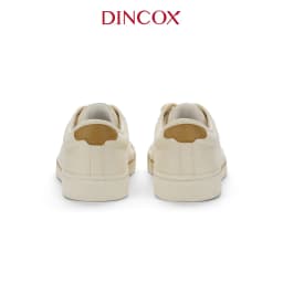 Thumbnail Giày Sneaker Vải Canvas Nam Nữ E12 Cream Thời Trang Dincox 4