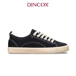 Thumbnail Giày Sneaker Vải Canvas Unisex DINCOX D27 Black Đơn Giản Hiện Đại 2