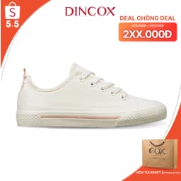Thumbnail Giày Sneaker Vải Nữ DINCOX C20 Nữ Tính Sang Trọng Off/White 1