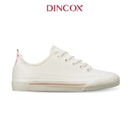 Thumbnail Giày Sneaker Vải Nữ DINCOX C20 Nữ Tính Sang Trọng Off/White 2