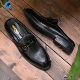 Thumbnail Giày sục công sở cao cấp SMARTMEN GSU-03 Đen 1
