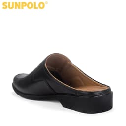 Thumbnail Giày sục dép nam Da bò cao cấp SUNPOLO đi làm công sở, đi chơi SPO001 3