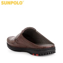 Thumbnail Giày sục nam Da bò SUNPOLO đi làm công sở đi chơi SUT327 3
