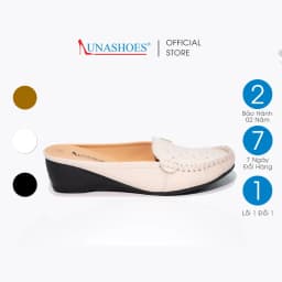 Thumbnail Giày sục nữ, dép sục nữ LUNA 32502 da bò thật giầy cho mẹ thời trang cao cấp bảo hành 24 tháng 1 đổi 1 2