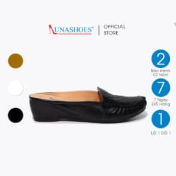 Thumbnail Giày sục nữ, dép sục nữ LUNA 32502 da bò thật giầy cho mẹ thời trang cao cấp bảo hành 24 tháng 1 đổi 1 3