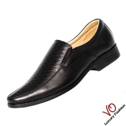 Thumbnail Giày tây da bò thật màu đen thanh lịch VO Shoes_9931 1