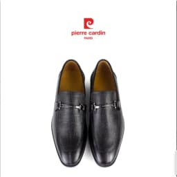 Thumbnail Giày tây lười Pierre Cardin chất liệu da bò cao cấp, khóa kéo phụ kiện logo - 783 2