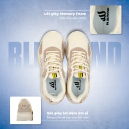Thumbnail Giày Thể Thao Nam Nữ BLUEWIND Frolic Wave.es Trẻ Trung Dễ Phối Đồ Vải Dệt Thoáng Khí 68371 4