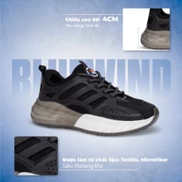 Thumbnail Giày Thể Thao Nam Nữ BLUEWIND Êm Mềm Trẻ Trung Dẽ Phối Đồ 68372 3