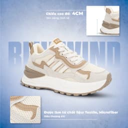 Thumbnail Giày Thể Thao Nữ BLUEWIND Hyper Boom Trẻ Trung Tôn Dáng 68862 3